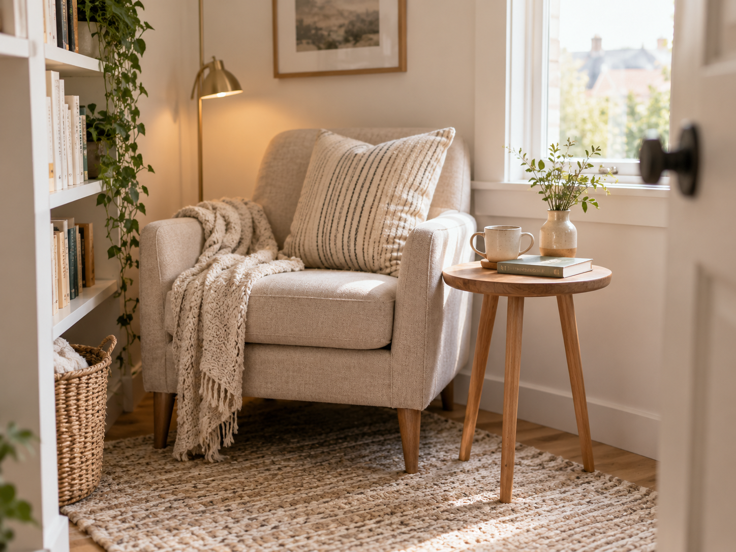 Add a small side table