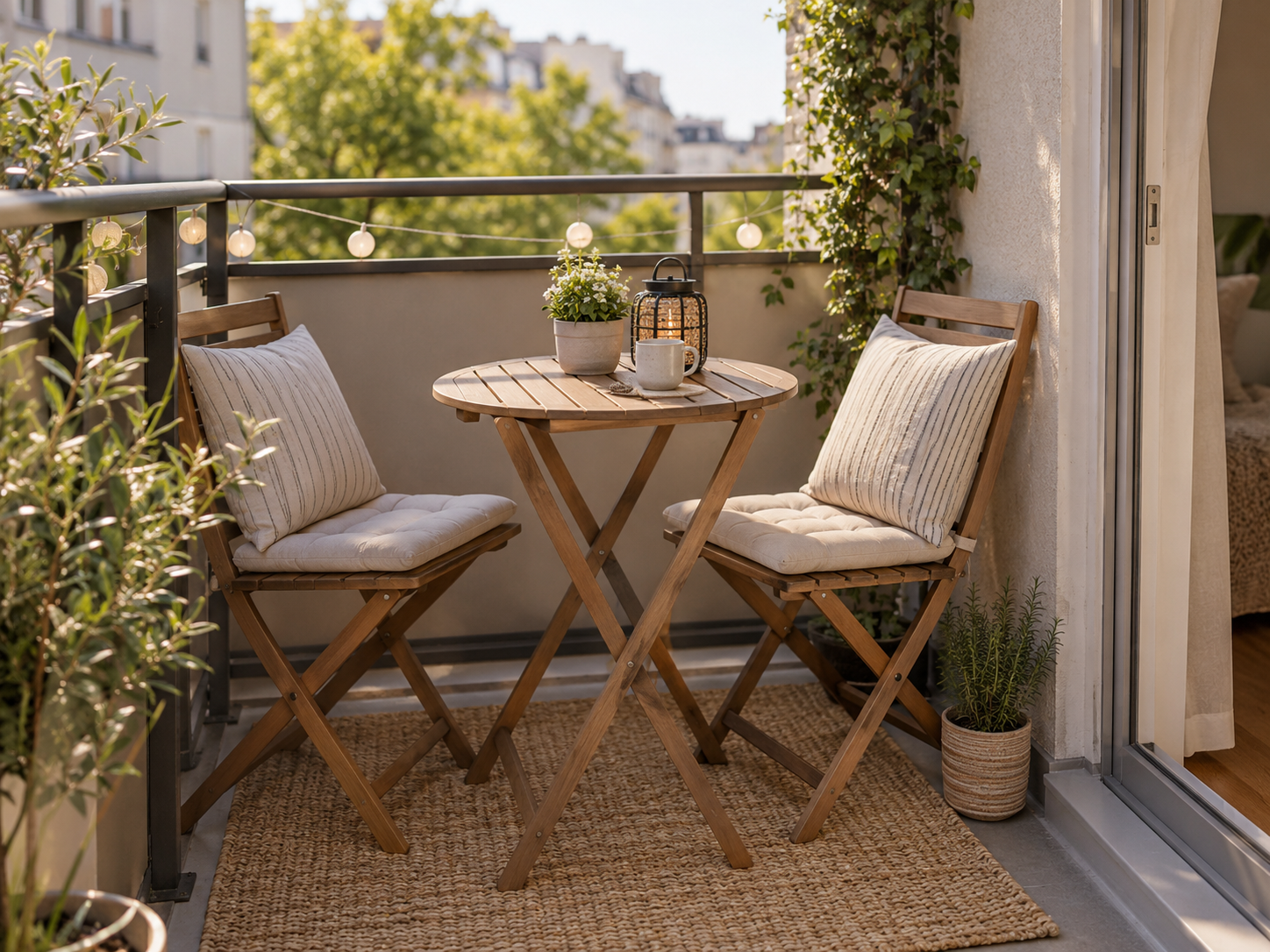 Use a small bistro set