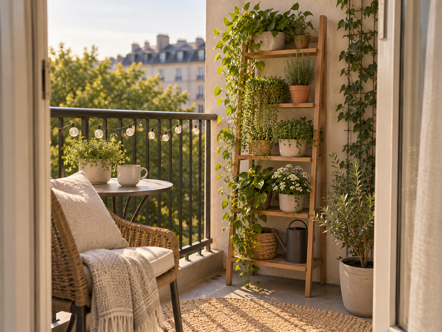 Create a vertical plant wall