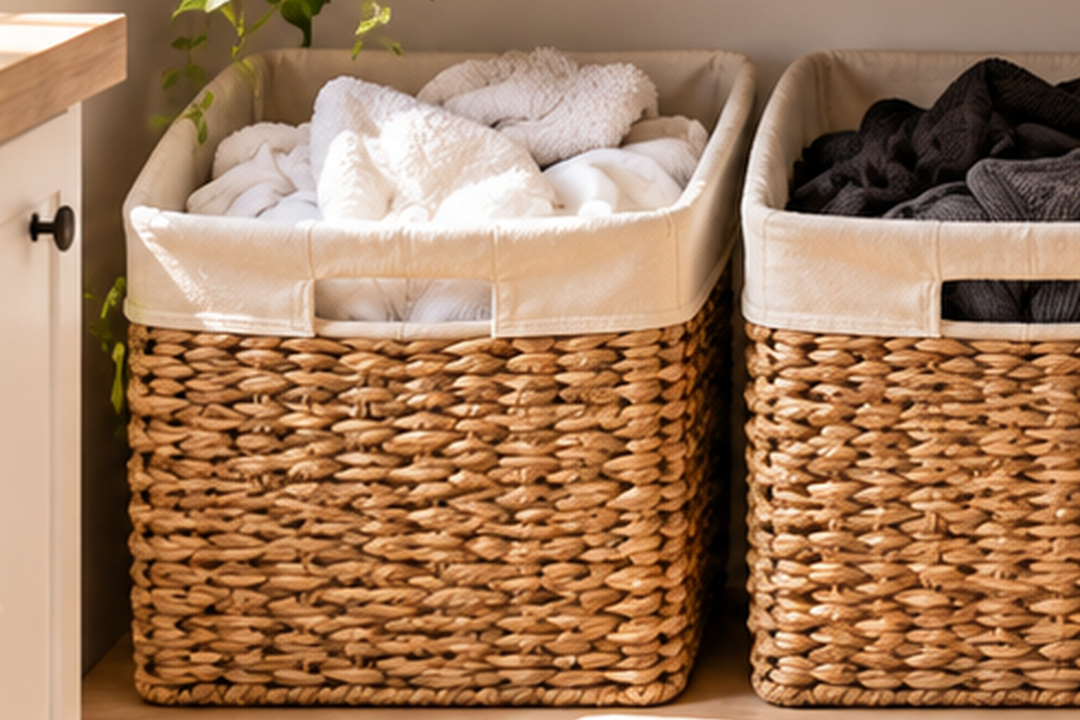Create a lost-sock basket