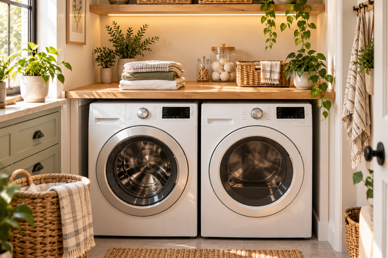 Laundry Detergent Storage in a Small Home