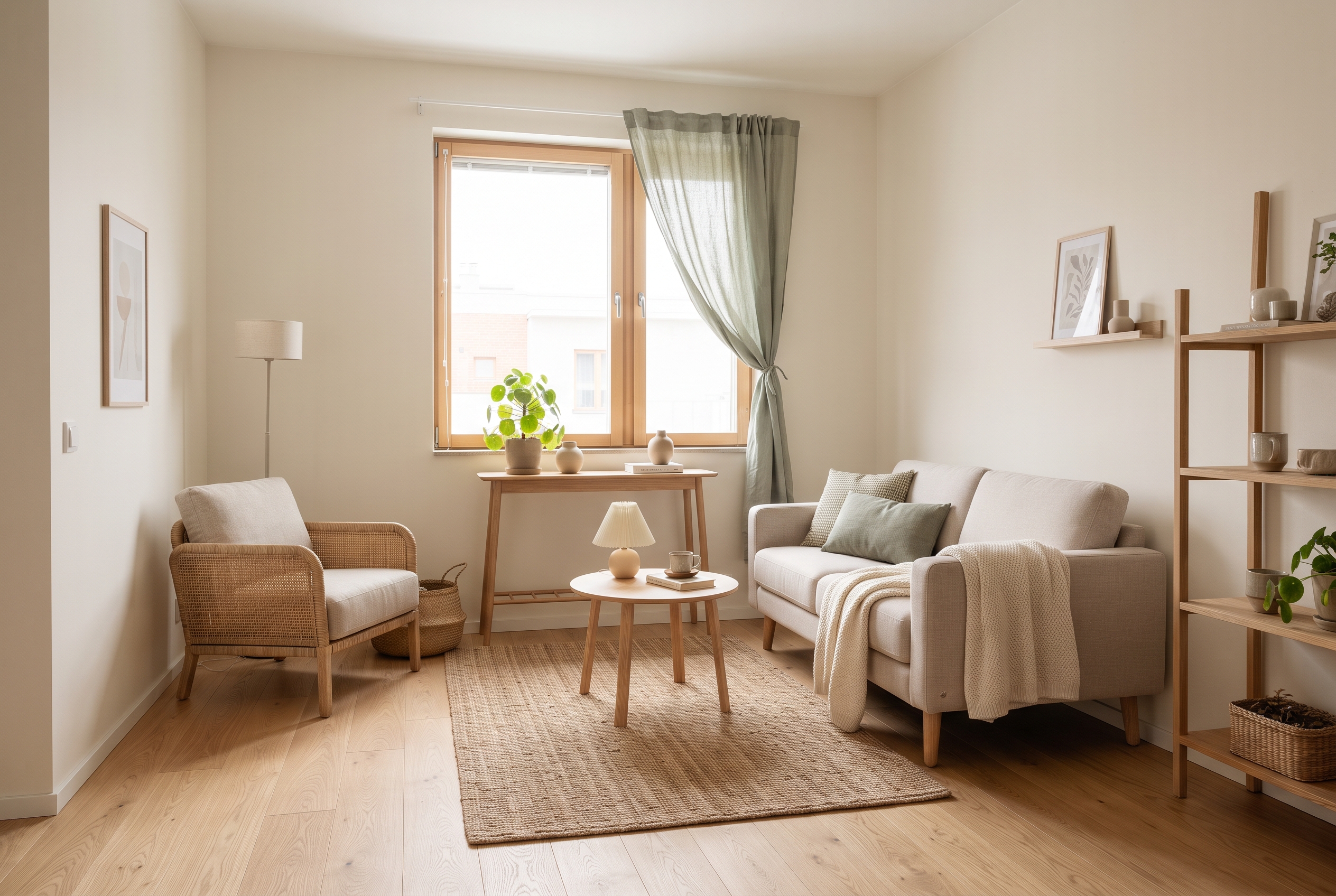 Choose furniture that matches the scale of the room