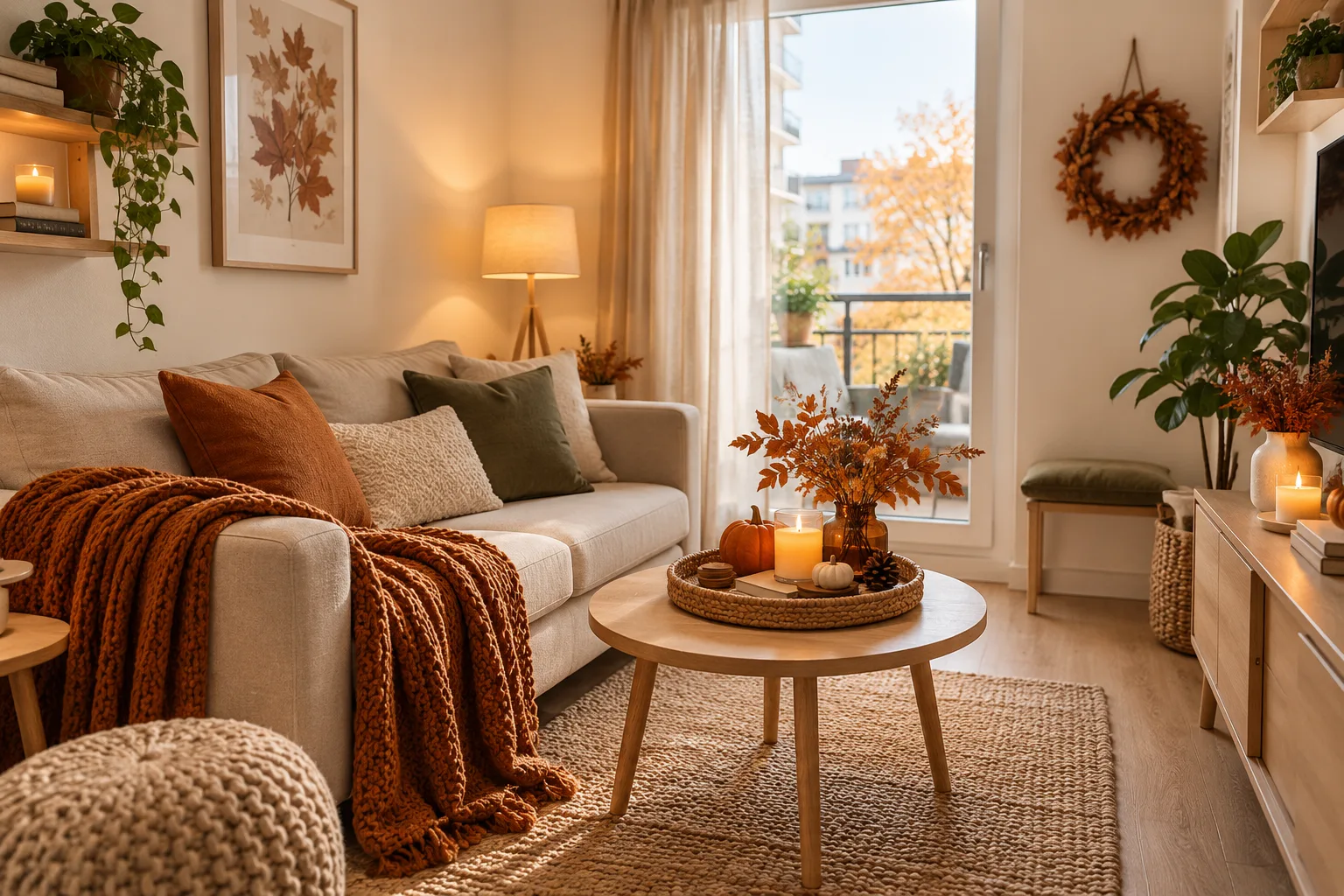 17 Cozy Fall Decor Ideas for Small Spaces