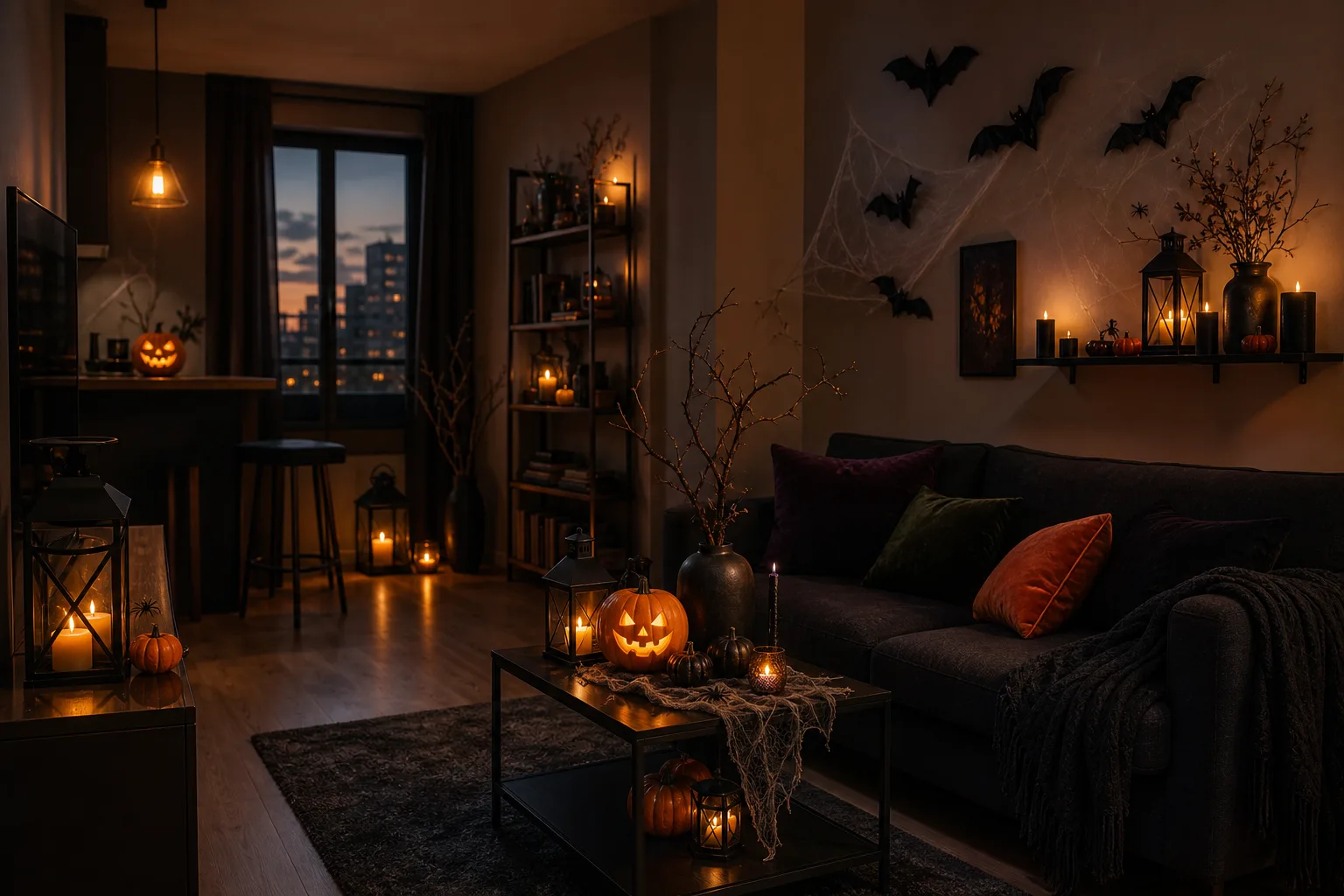 10 Small-Space Halloween Decorating Ideas That Won’t Feel Cluttered