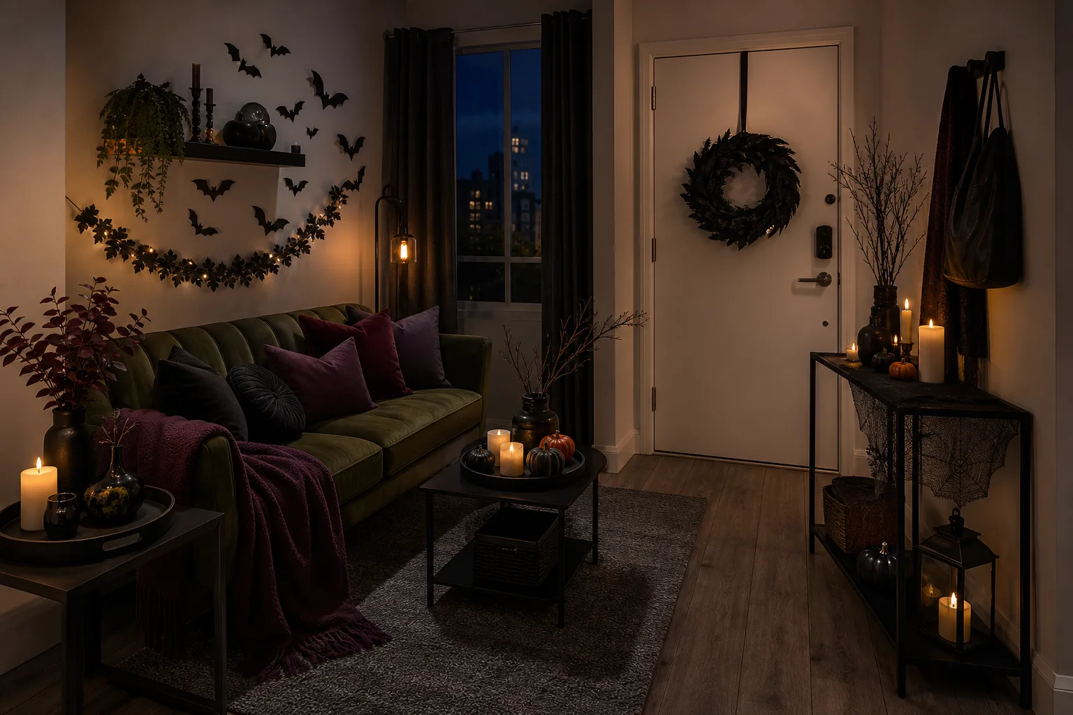 15 Renter-Friendly Halloween Decor Ideas for Apartments