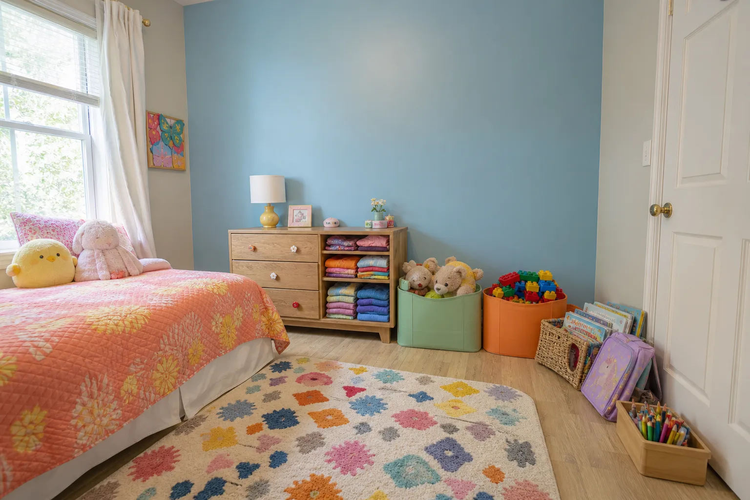 Small Children's Bedroom Storage Ideas for Clothes, Toys, and School Things