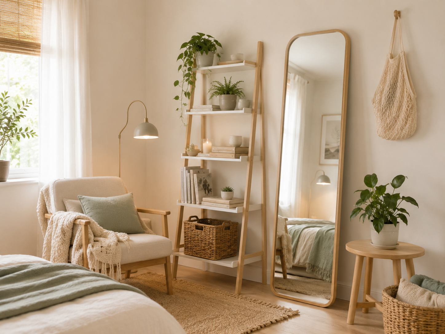 Give each shelf basket a specific category