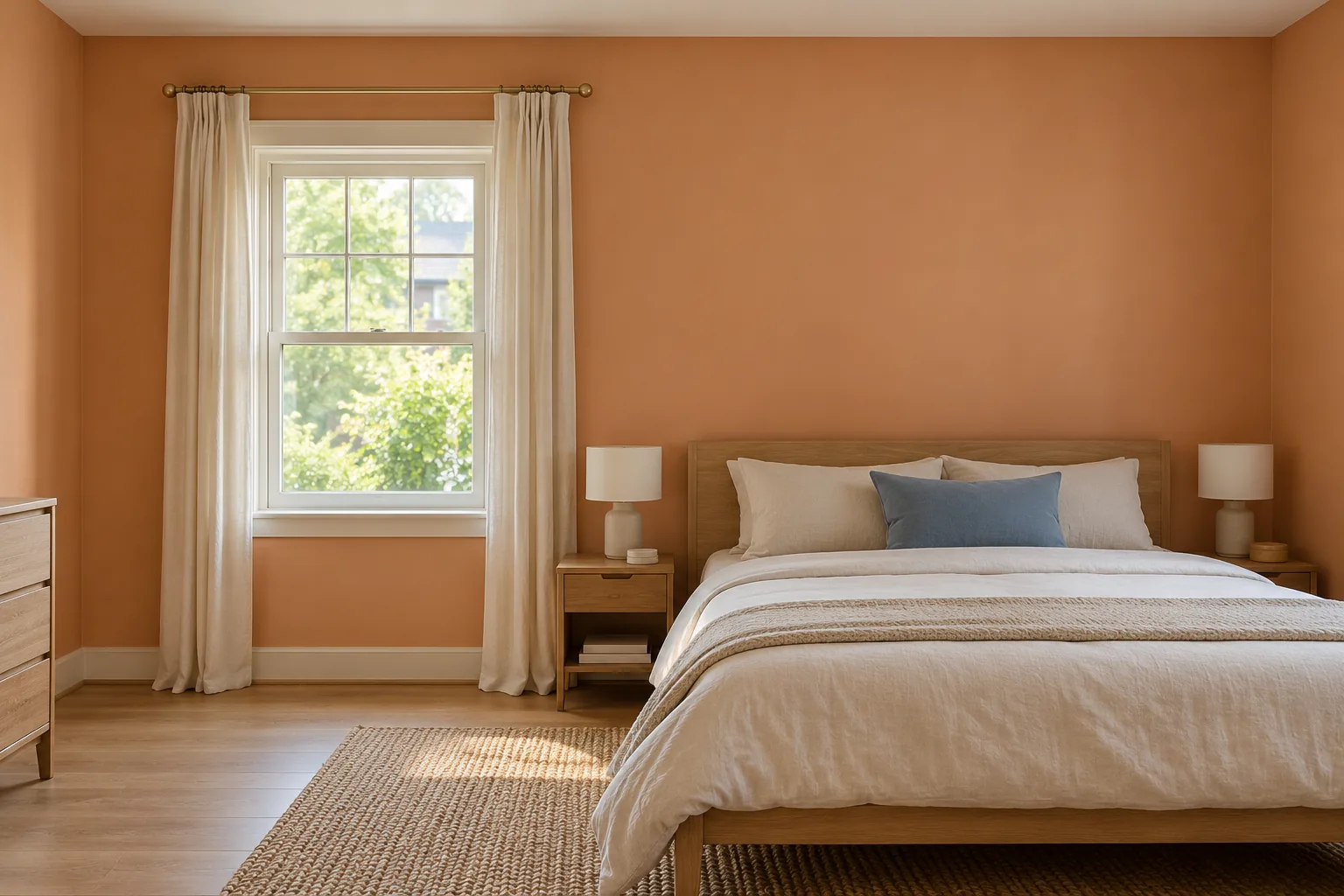 Work around an off-center window