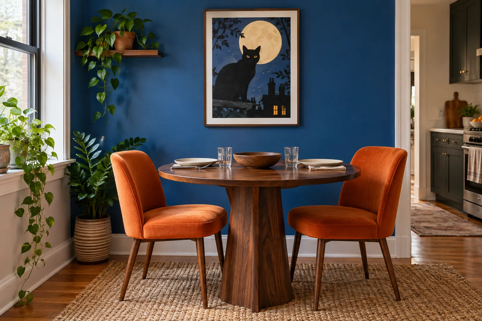 Move the biggest Halloween detail to an existing wall frame