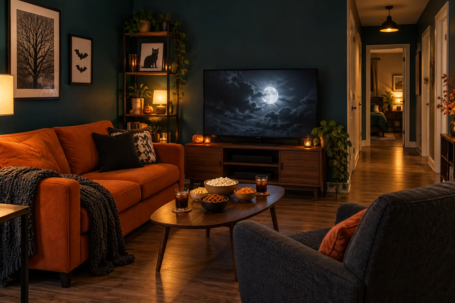 8 Halloween Movie Night Ideas for Small Apartments