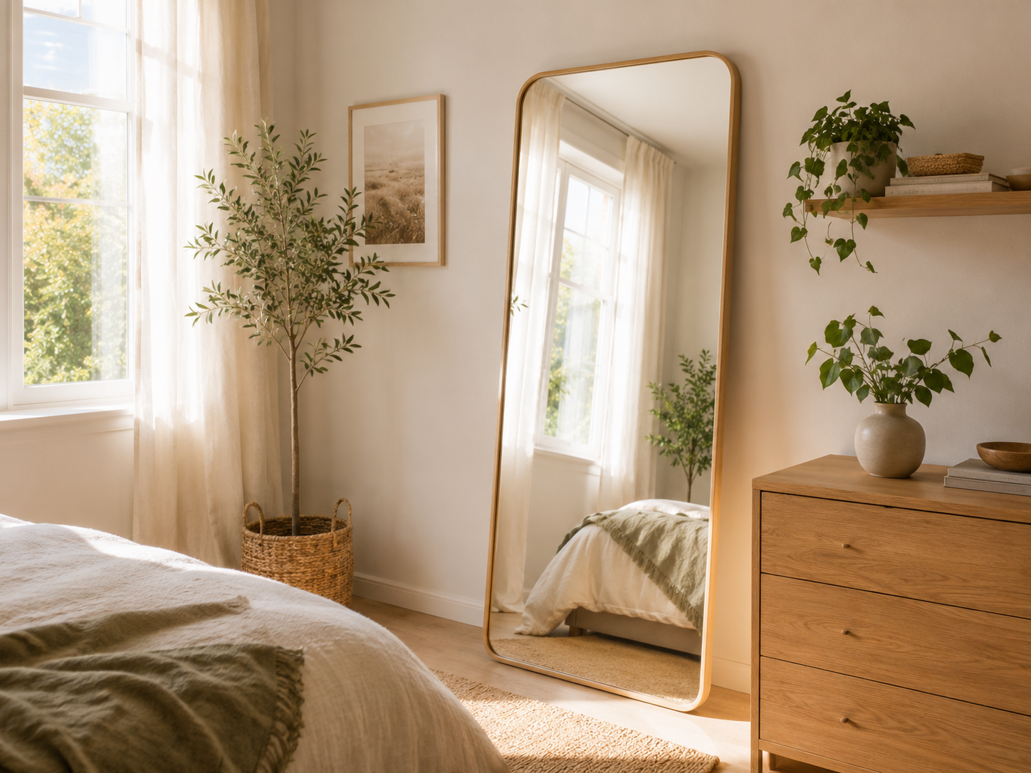 Place a mirror for a worthwhile reflection