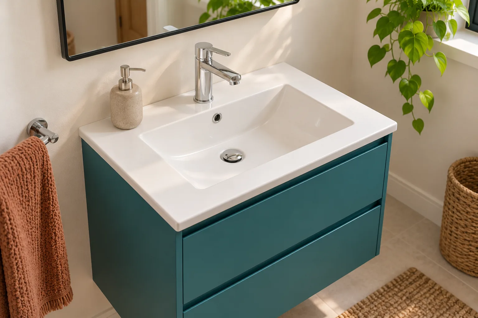 Match the basin to ordinary washing